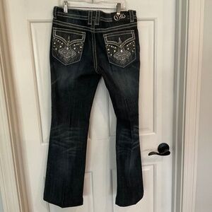 Cello rhinestone blue jeans, 11.